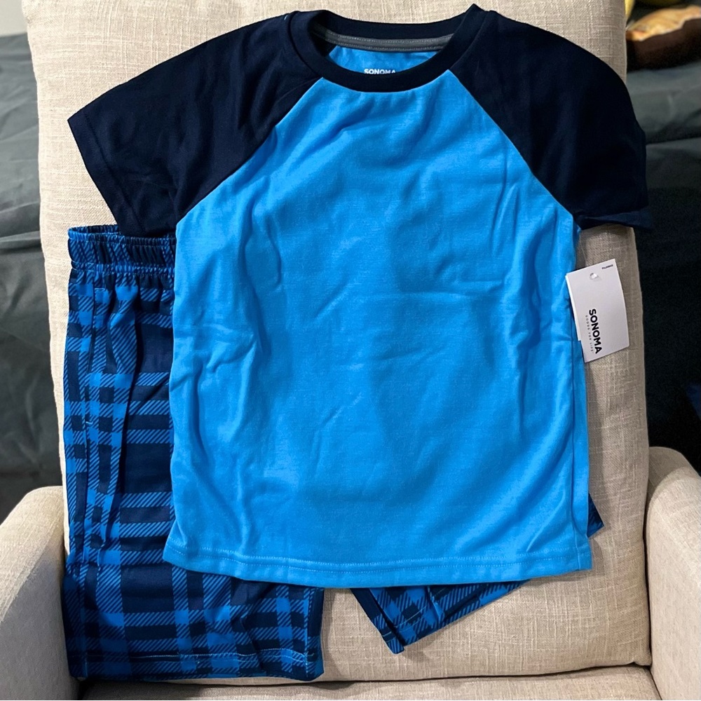 🛑SOLD🛑 SONOMA Boys Pajamas Set XS 5-6 - Picture 2 of 9
